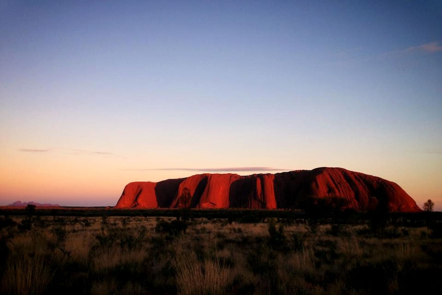 Uluru at sunrise