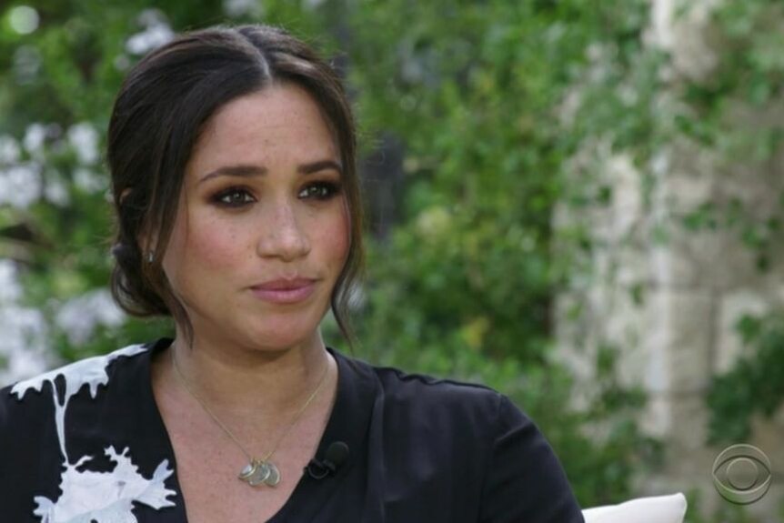 Meghan Markle reveals in Oprah Winfrey interview that she 'didn't want to be alive any more'