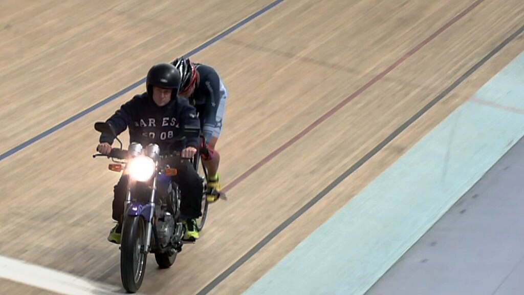 Japanese keirin cyclist Yudai Nitta in Adelaide for high-speed training ...