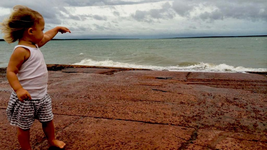 Cyclone Lam seen from Elcho Island