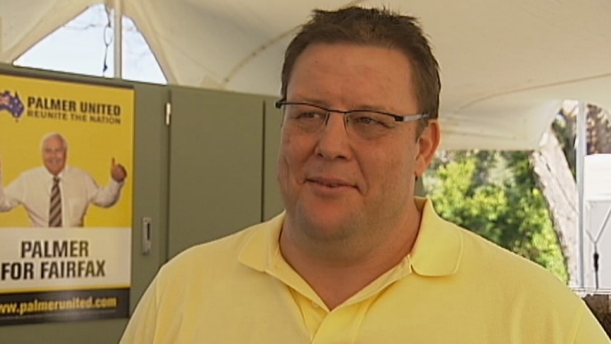 Palmer United Party Senate leader Glenn Lazarus