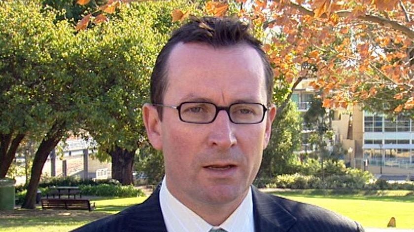 Opposition leader Mark McGowan