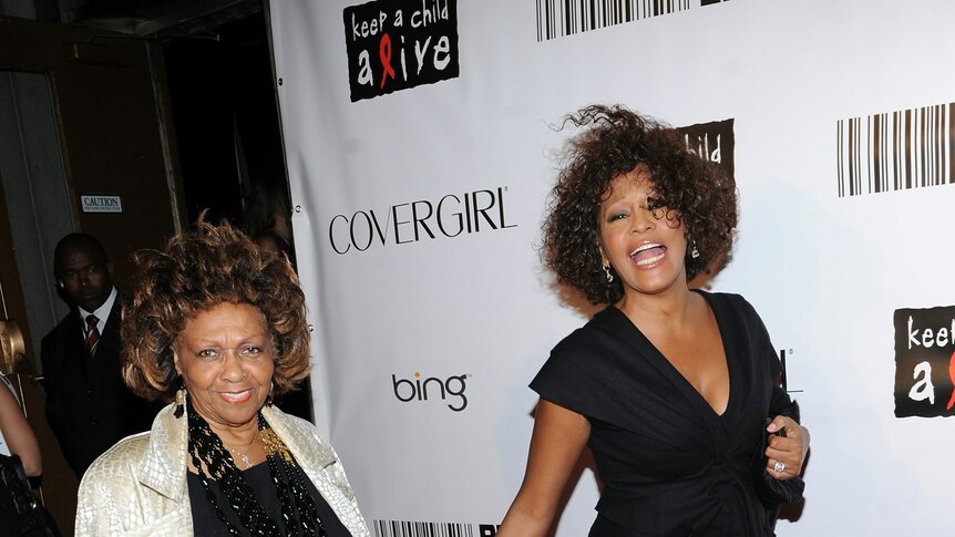 Singer Cissy Houston and daughter singer Whitney Houston attend the 2010 Keep A Child Alive's Black Ball