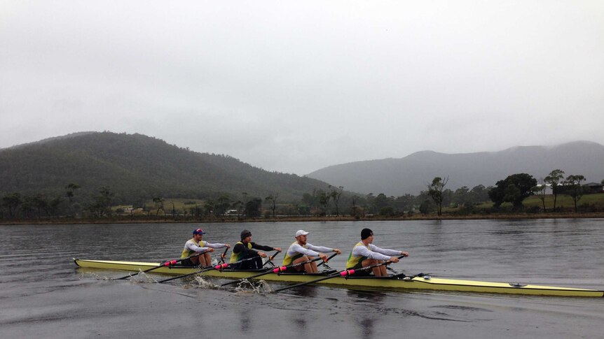 Australian men's quad skulls