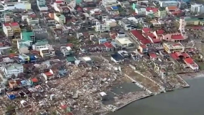 Footage shows devastation in Tacloban and Malapascua