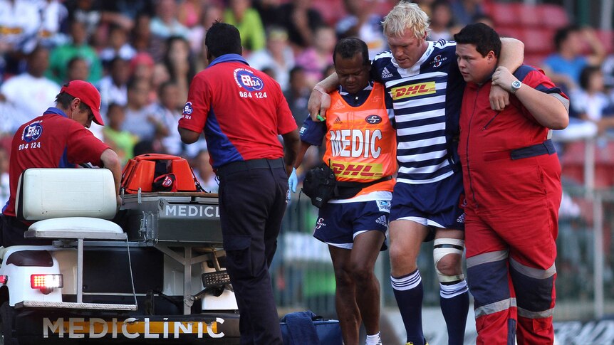 Long time on the bench ... Schalk Burger.