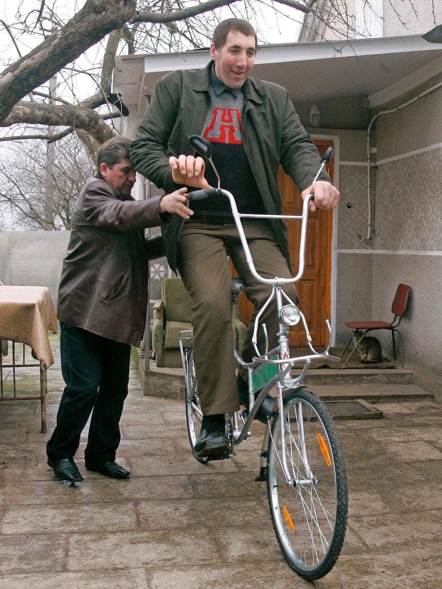 Leonid Stadnyk, former world's tallest man