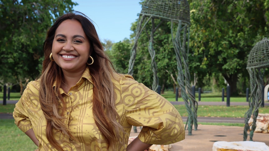 Jessica Mauboy rentre chez elle à Darwin pour soutenir les artistes de la communauté éloignée