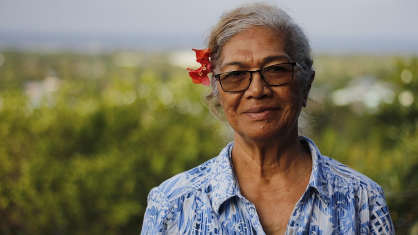 Close up profile photo of a Samoan woman