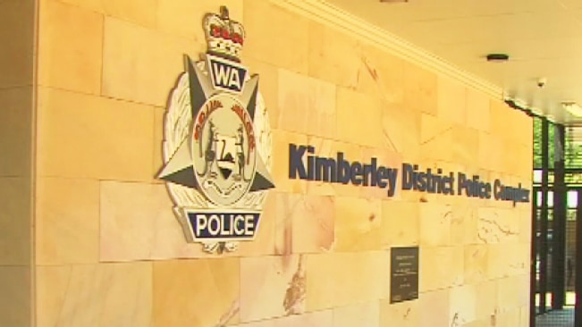 Kimberley District Police Complex front entrance.