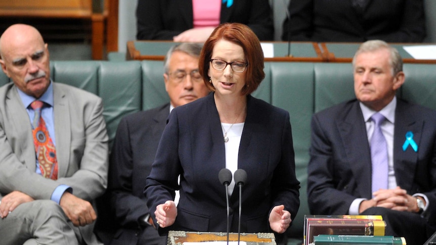 Gillard delivers closing the gap speech