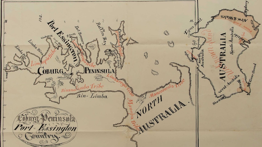 A map of Port Essington.