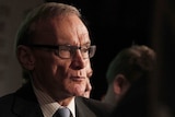 Foreign Minister Bob Carr attends a conference in Perth
