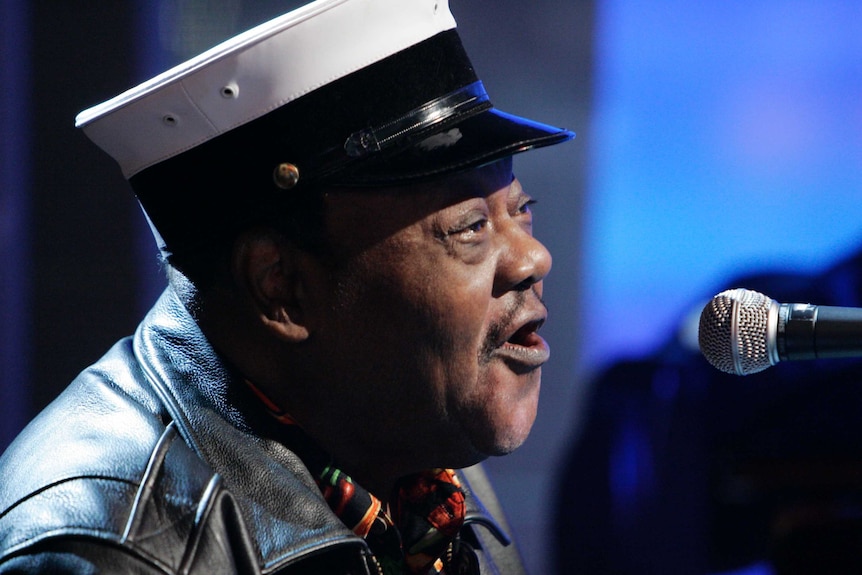 Fats Domino performs on NBC's Today program in 2007