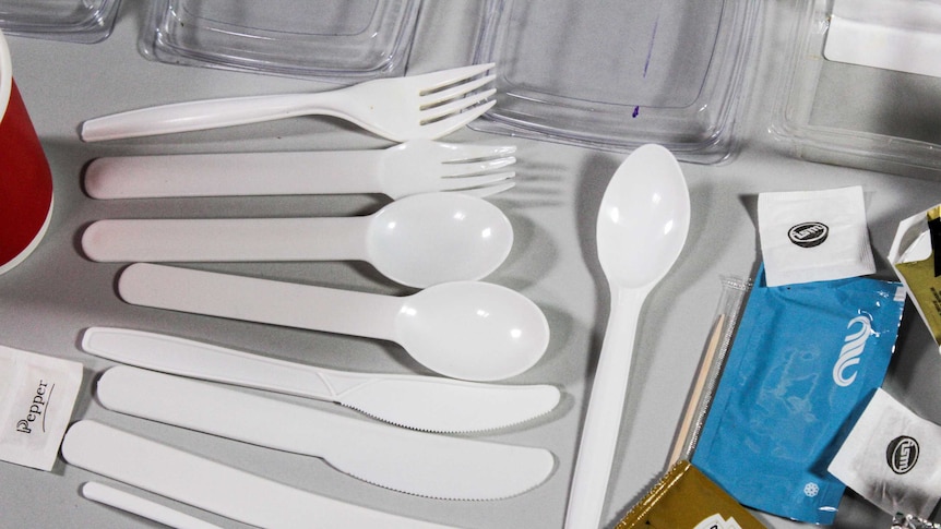 Plastic cutlery