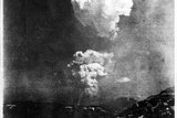Rare photo of Hiroshima atom bomb cloud