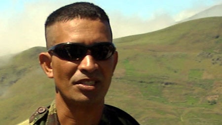 Major Alfredo Reinado has been on the run since Australian-led troops attacked his mountain hideout in March.