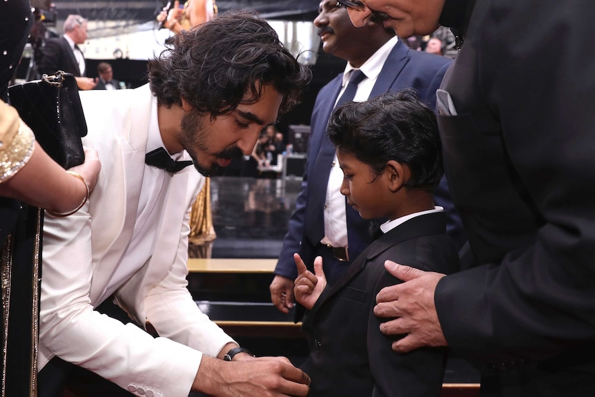 Dev Patel and Lion co-star Sunny Pawar