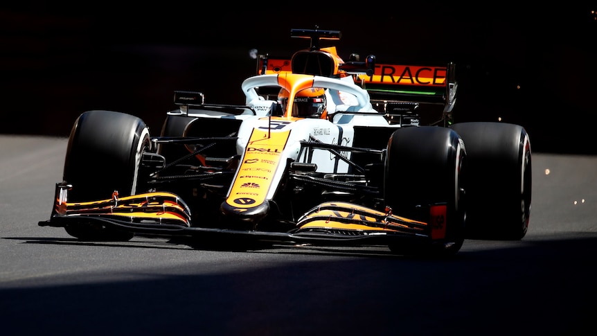 Daniel Ricciardo Struggles At Monaco Grand Prix Qualifying 12th Ferrari On Pole Abc News