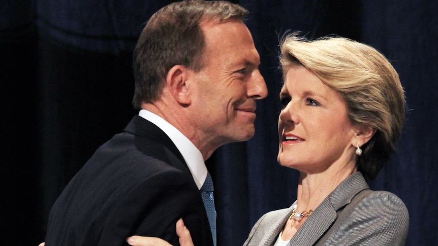 Abbott, Bishop attend Liberal conference