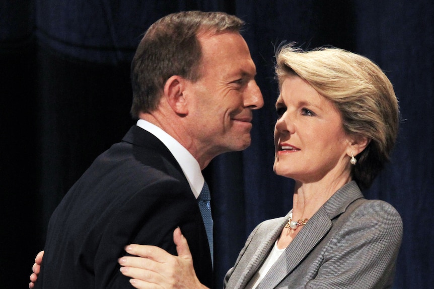 Abbott, Bishop attend Liberal conference
