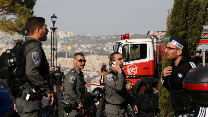 Sophie McNeill reports live from Jerusalem after the bus attack (Image: Reuters: Ronen Zvulun)