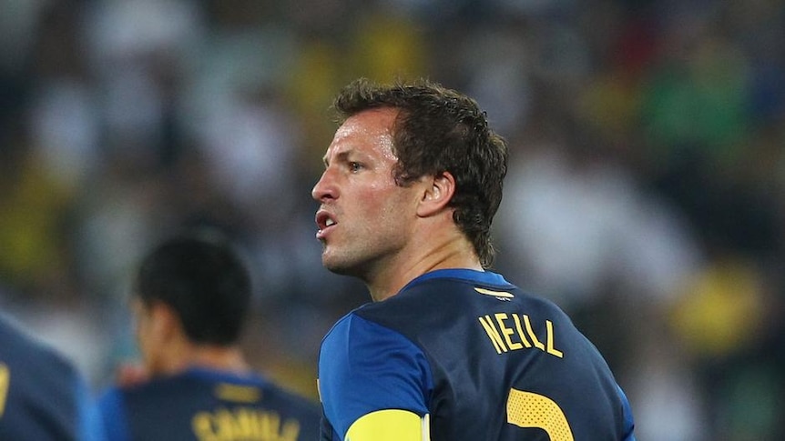 Neill has been accused of telling his team-mates to disobey coach Pim Verbeek's tactics.