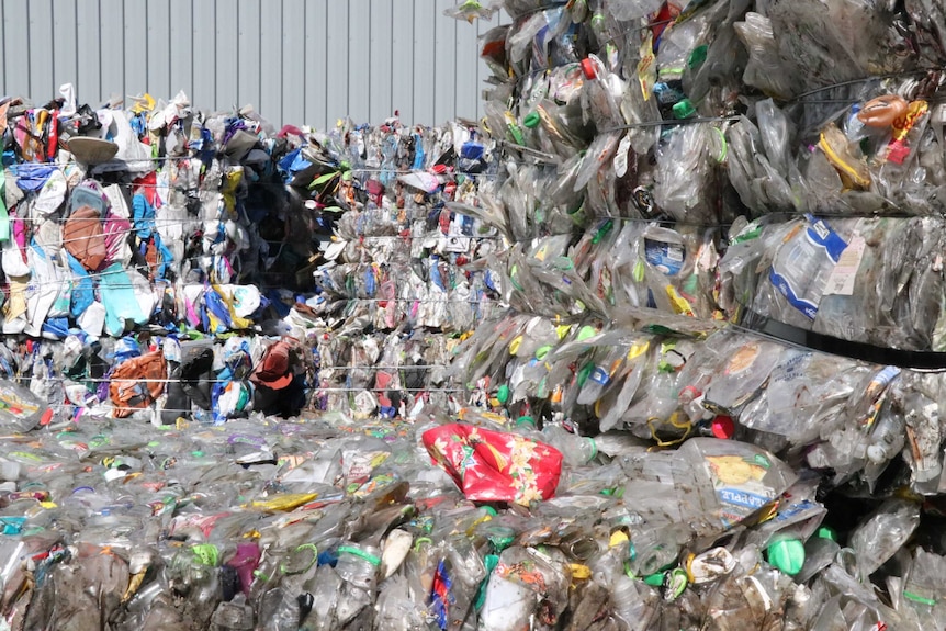 NAWMA sorted rubbish 80 per cent is recycled.JPG