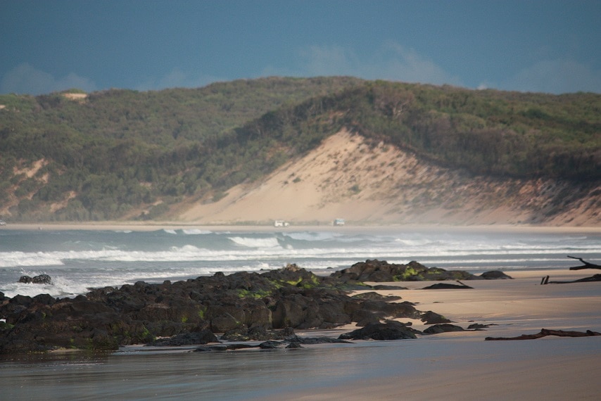 Beach at Fraser Island