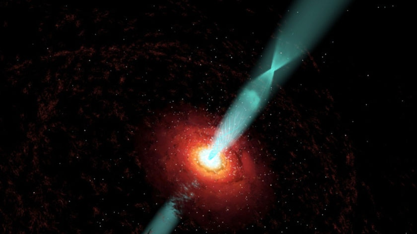 Scientists detected a light flare as a black hole swallowed an object 15 times heavier than Jupiter