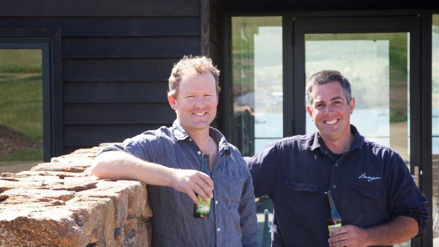 The creators of Bangor Wine and Oyster shed, Dunalley