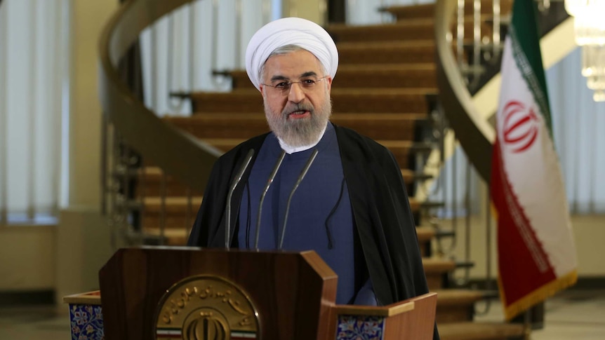 Iranian president Hassan Rouhani vows to stand by nuclear deal