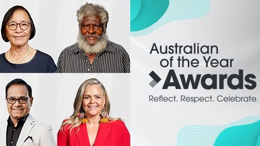 four portraits of Australian of the year state recipients