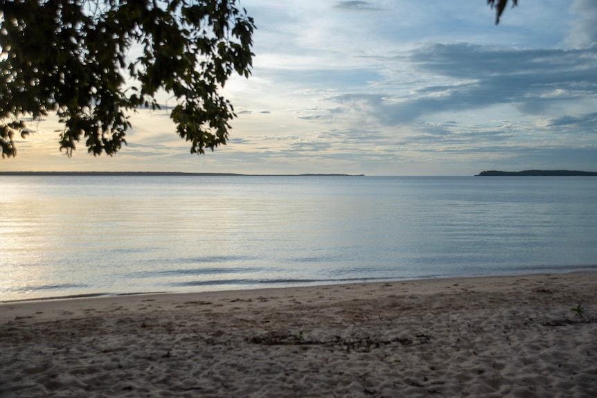 The beach off Melville Island