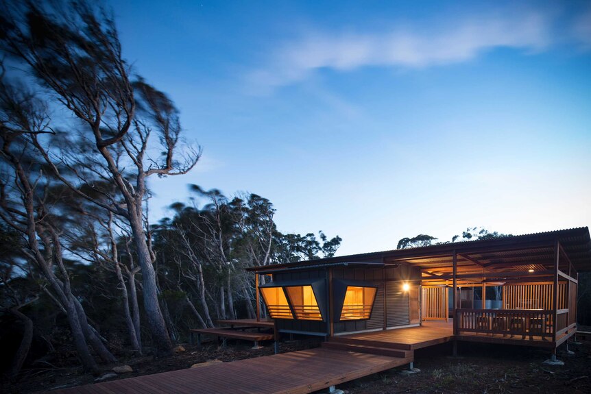 Cabin on Three Capes Walk