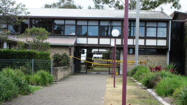 A fire was deliberately lit at St Pius High School at Adamstown a week ago .