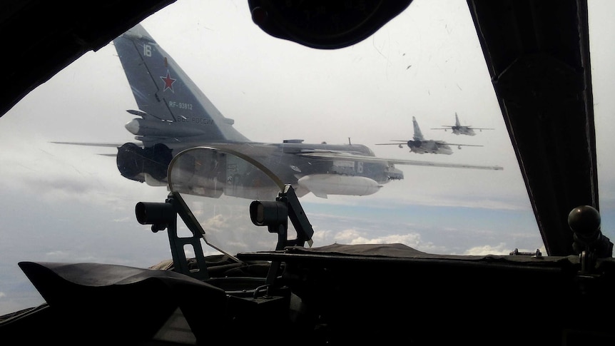 Russian Sukhoi SU-24 aircraft