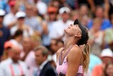 Sharapova reaches semi-final