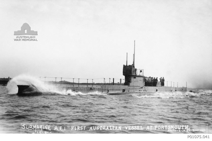 Australia's first submarine, AE1