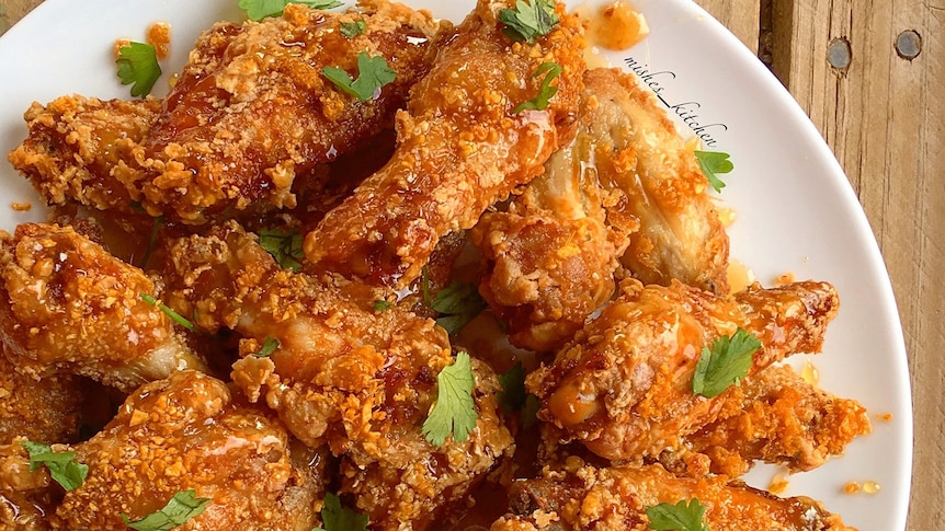 Fish sauce crispy wings