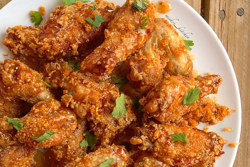 Fish sauce crispy wings