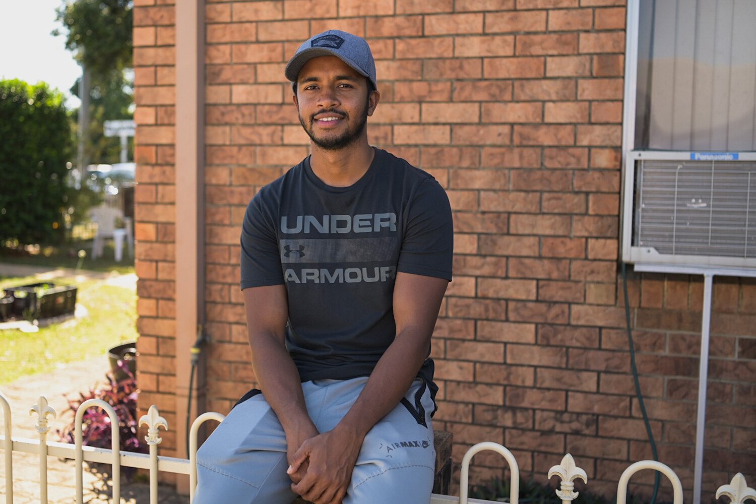 Samsul works 12-hour days, six days a week to support loved ones overseas. Without it, they could starve