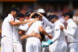 England congratulates Cook for outstanding catch