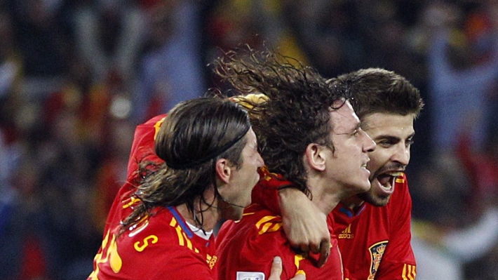 On top of the world: European champion Spain has never before reached a World Cup final.