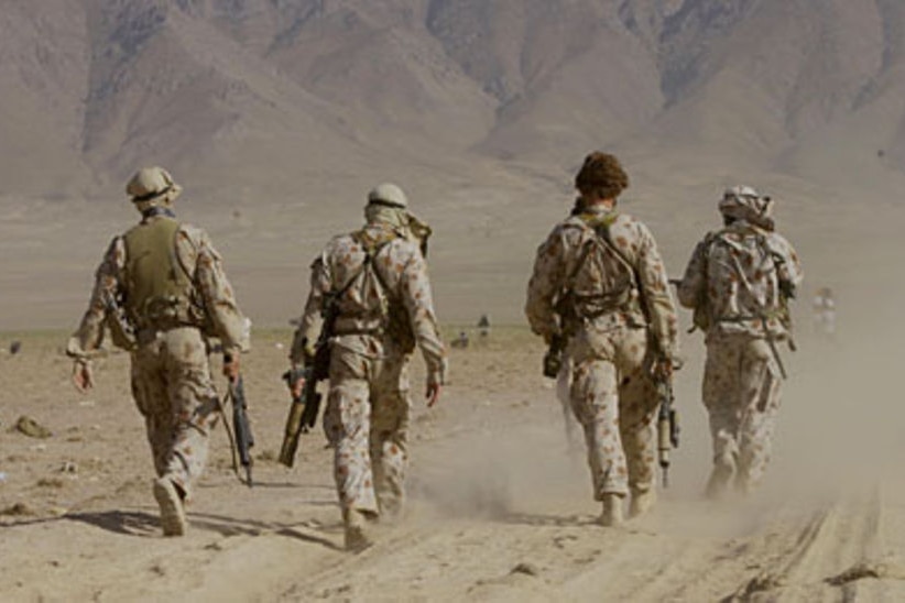 Australian special forces troops in Afghanistan. (Department of Defence)