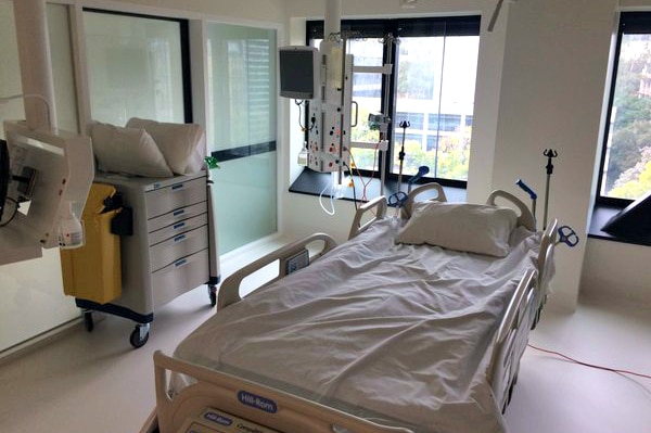 A new intensive care unit opens at the Royal Melbourne Hospital