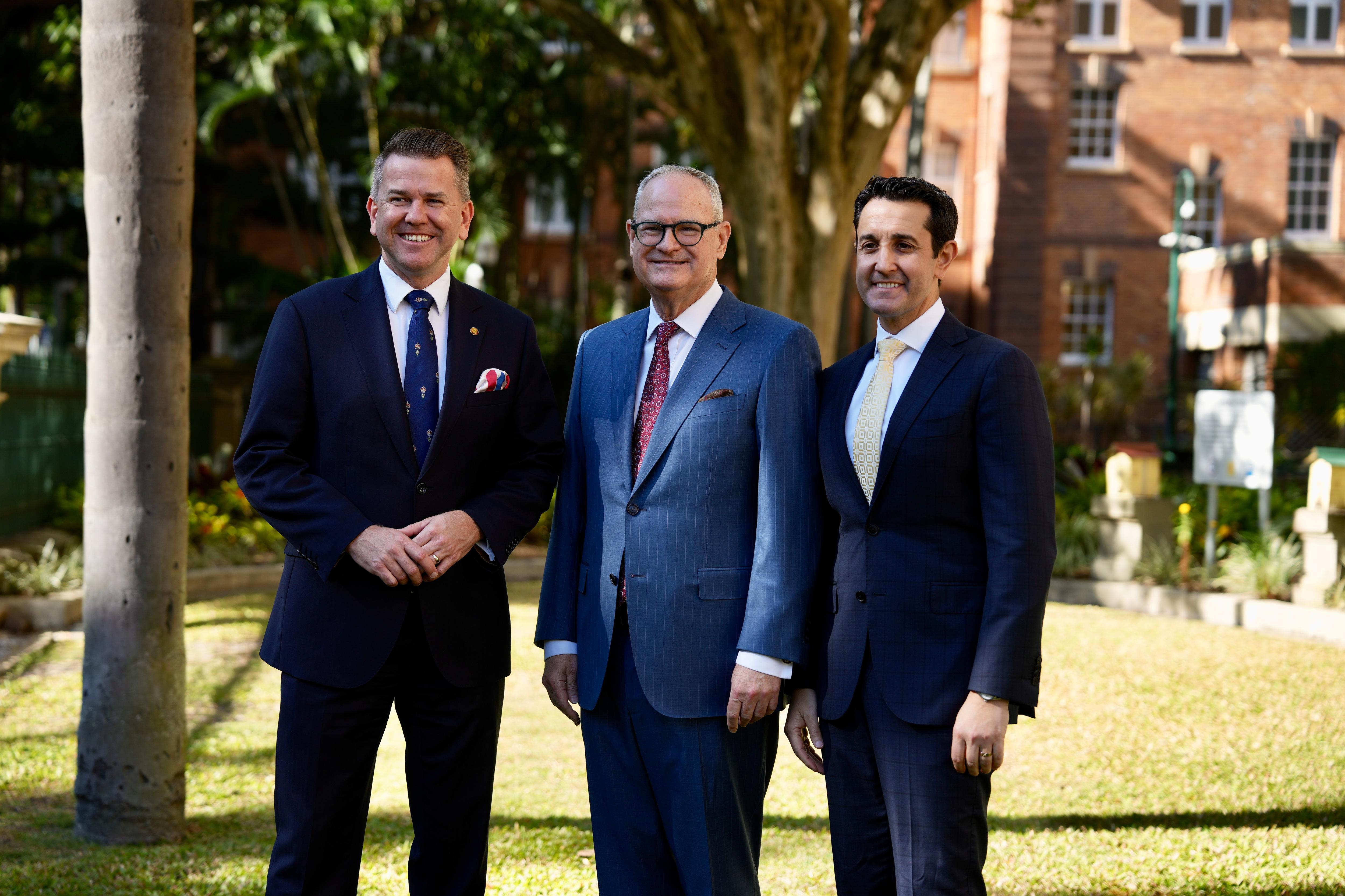 New governor with premier