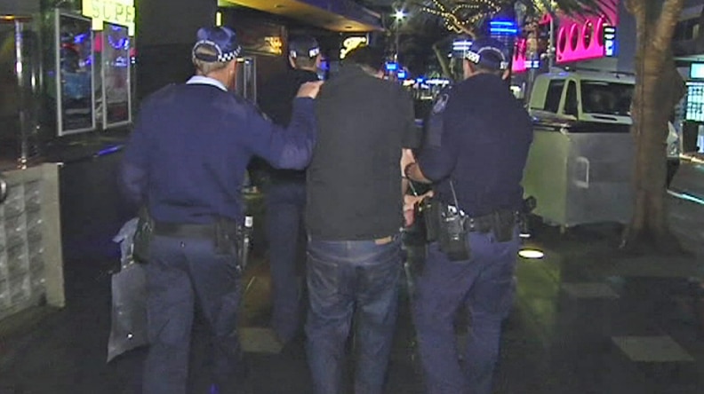Man arrested by police at Surfers Paradise Esplanade