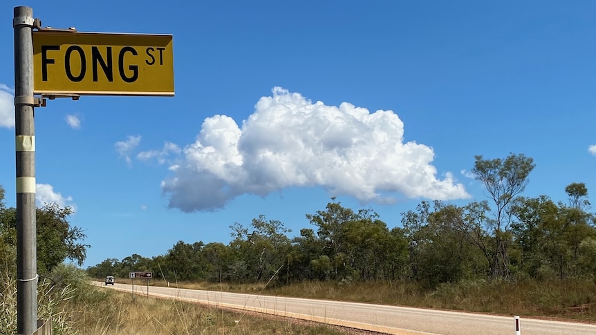 The site of the proposed prison near the 12 Mile community outside Broome.