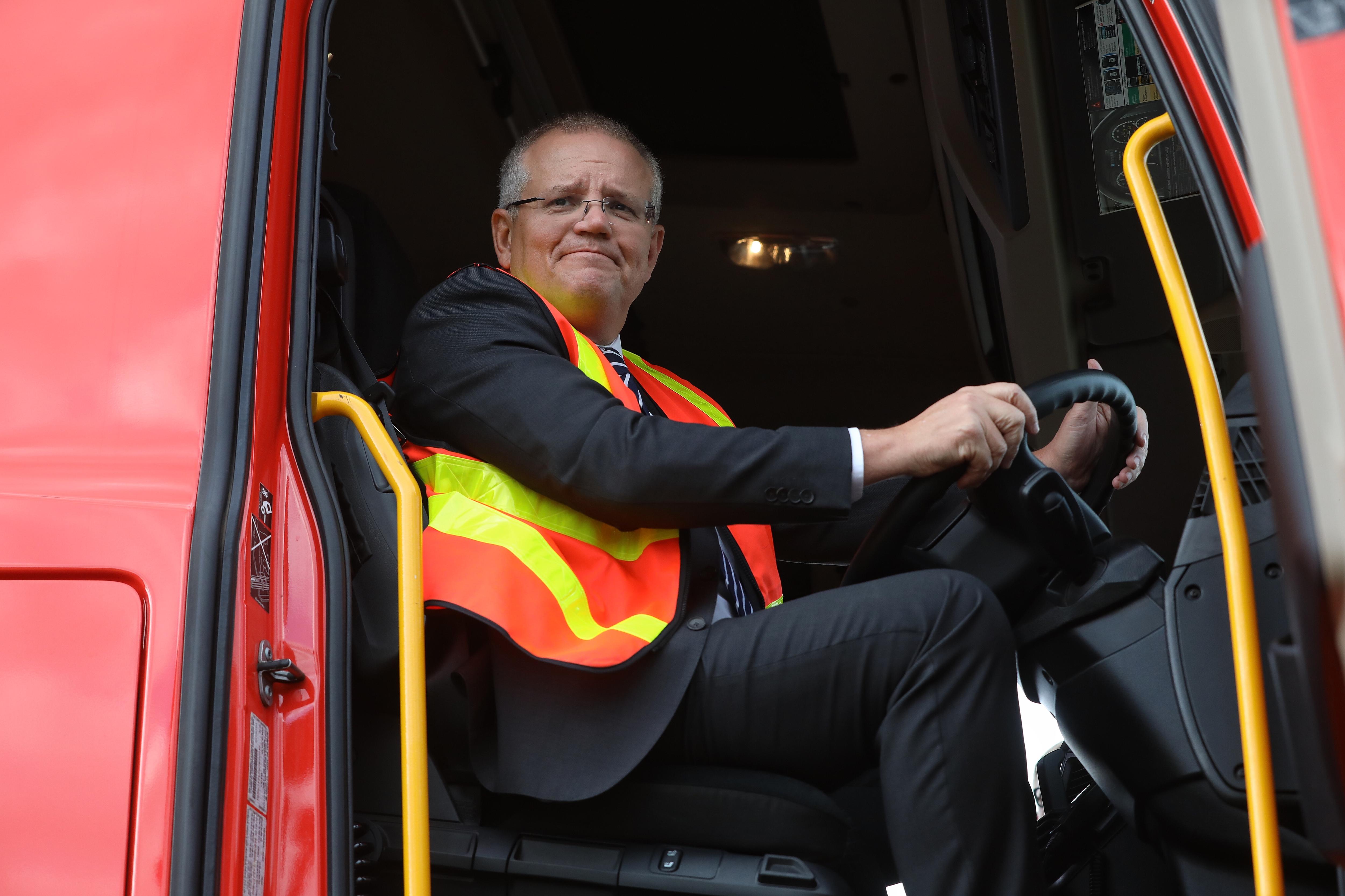 Scott Morrison high vis